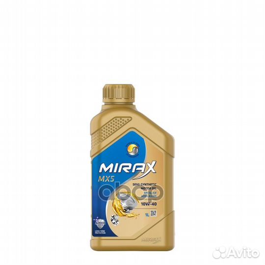 Mx5 10w40 п с api sl cf 1л (12шт уп) mirax 1029