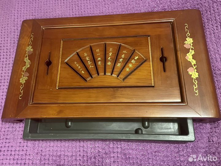 Поднос деревянный для чайной церемонии Чебань