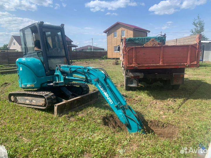 Мини экскаватор