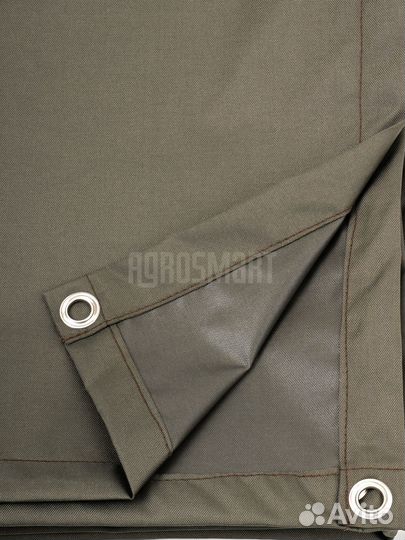 Тент полог хаки защитный от дождя и солнца