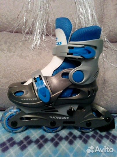 Роликовые коньки растушии размер 26-29