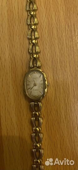 Часы наручные женские Луч Luch 15 камней СССР