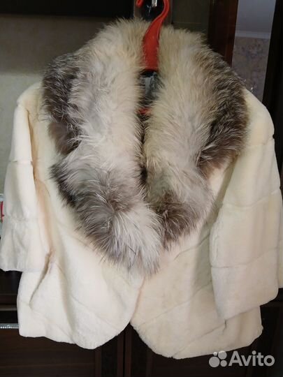 Пальто женское зимнее 42 44 и шуба норковая 44