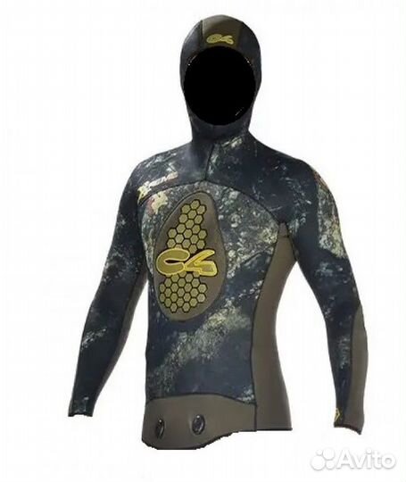 Гидрокостюм C4 Extreme Camo 3 мм, только куртка