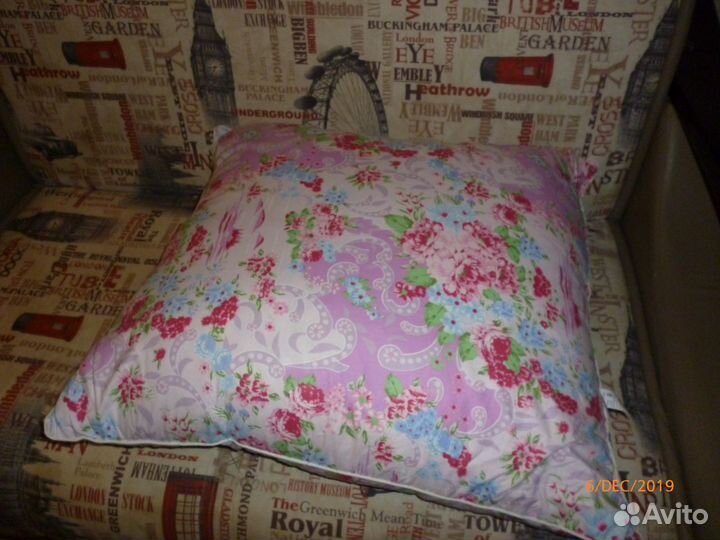 Подушка перьевая