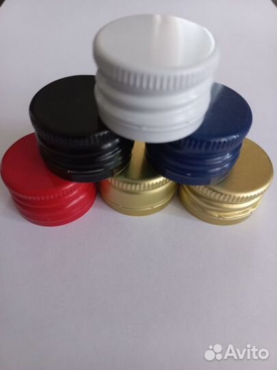 Алюминиевые винтовые колпачки