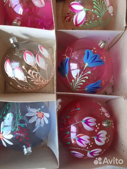 Елочные игрушки СССР. Родная коробка