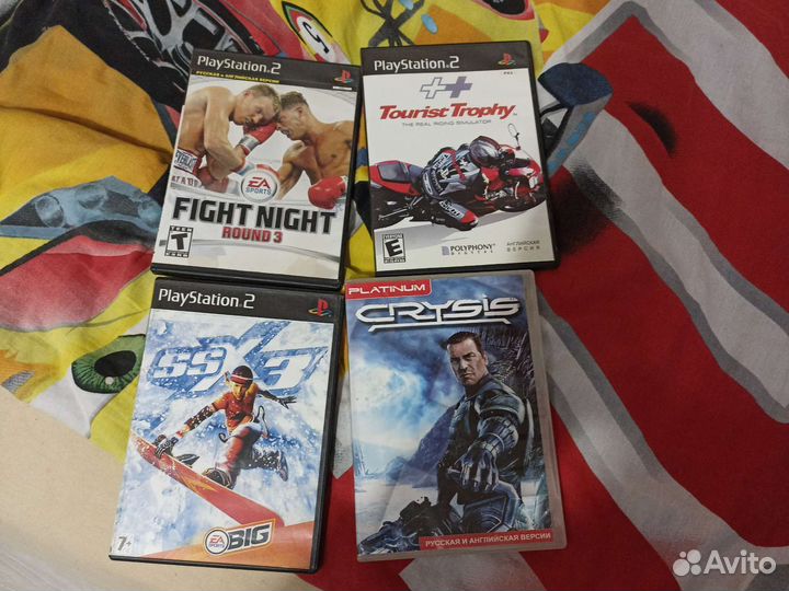 Диски на sony playstation 2