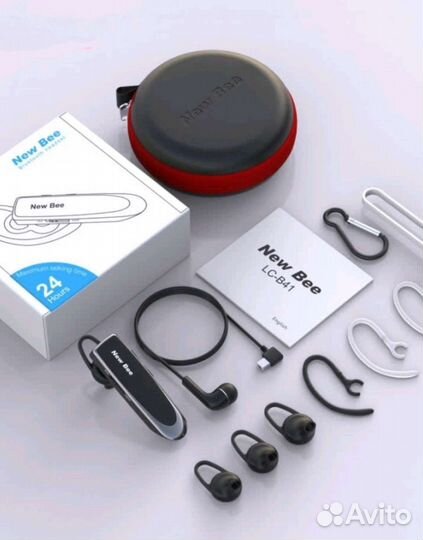 Беспроводная гарнитураNew Bee с кейсом