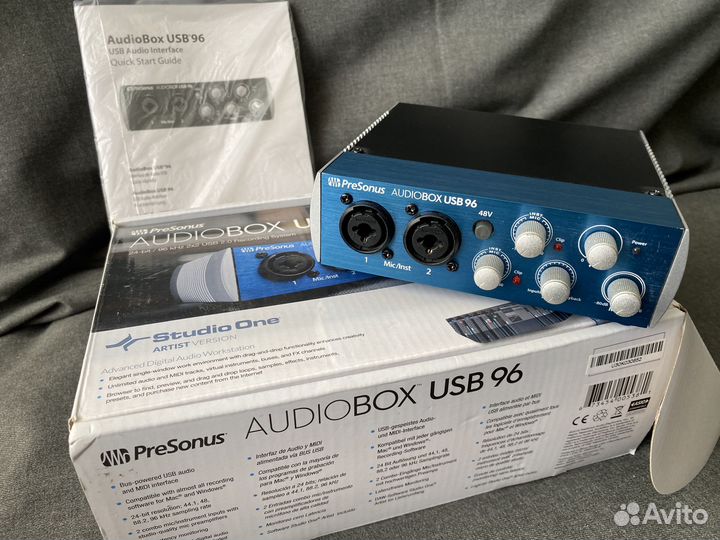 Аудиоинтерфейс «Personus» AudioBox USB 96