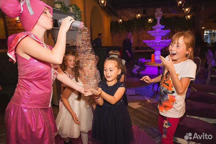 Аниматоры. Шоу Пузырей домой, в садик. Выпускной