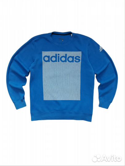 Свитшот Adidas Essentials лого на спине (М-L)