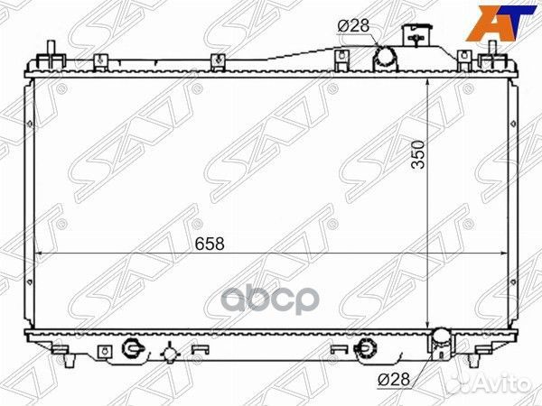 Радиатор Honda Civic 00-06 / Civic Ferio 00-05