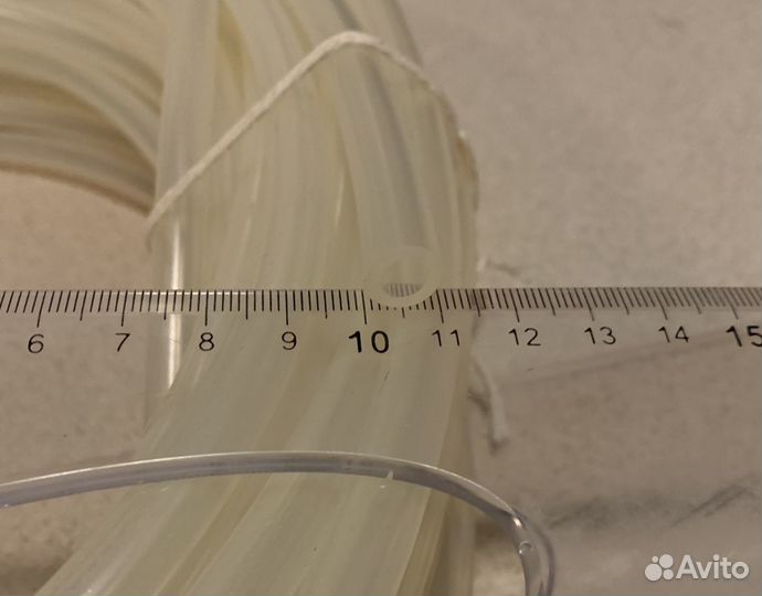 Силиконовый медицинский шланг 6х10