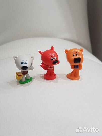 Серия Три кота,фигурки из мимимишки,смешарики