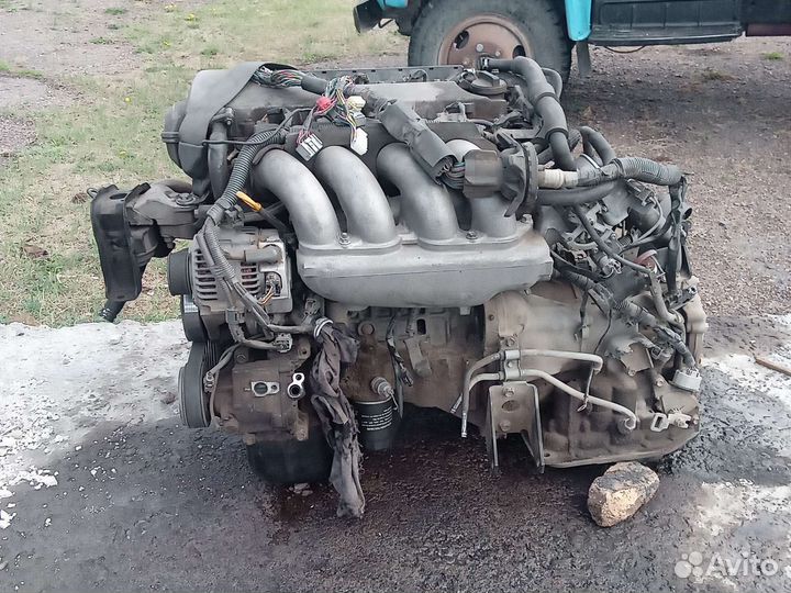 Продам двс в сборе с АКПП 2zzge