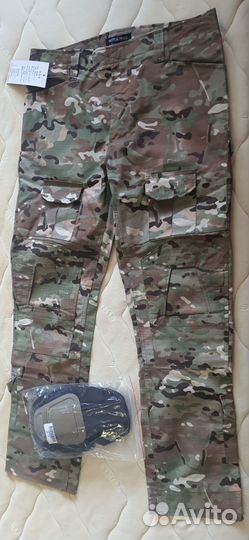 Тактические штаны с наколенниками