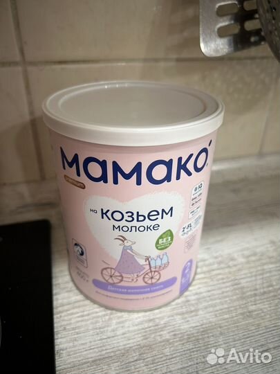 Смесь мамако на козьем молоке