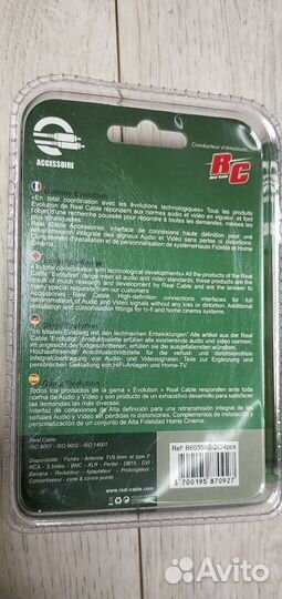 Коннекторы акустические бананы Real Cable