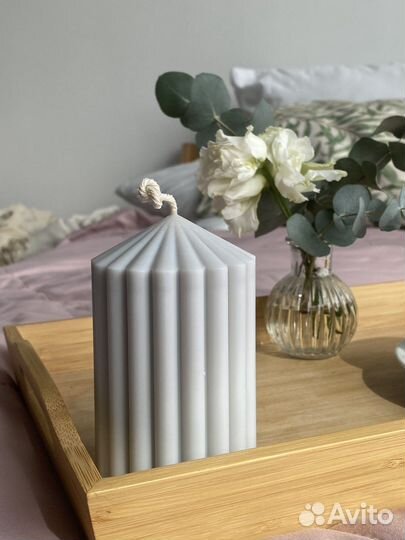 Натуральные соевые формовые свечи