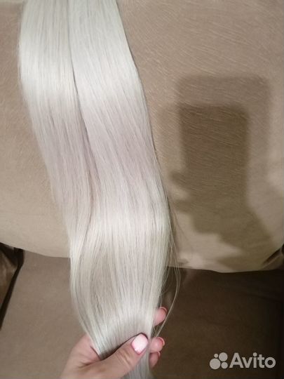 Волосы для наращивания блонд