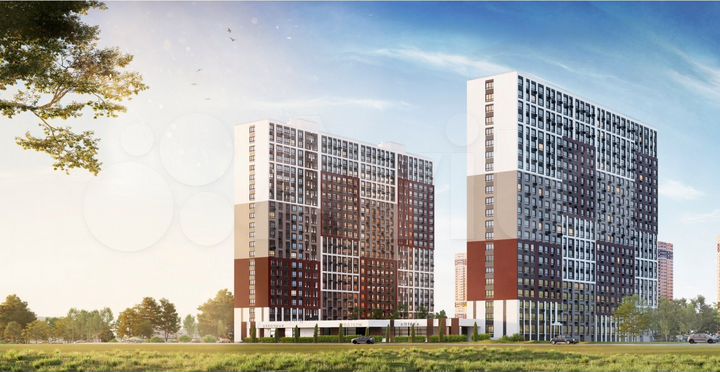 2-к. квартира, 57,9 м², 19/22 эт.