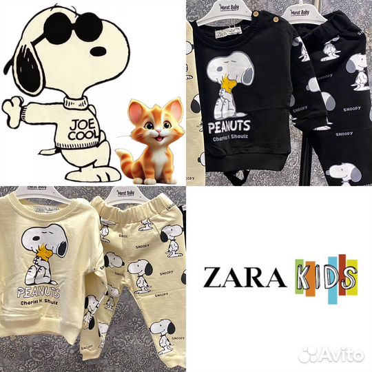 Крутой Снупи от zara