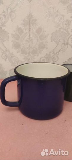 Кружка эмалированная СССР Лысьва кмк ркка