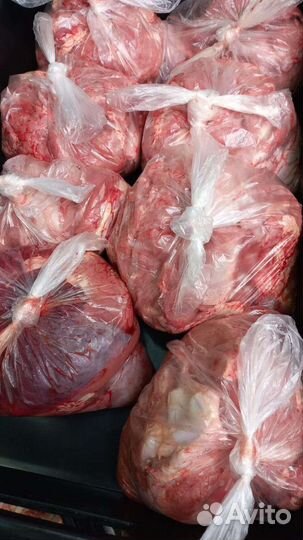 Мясо. Телятина постная для животных