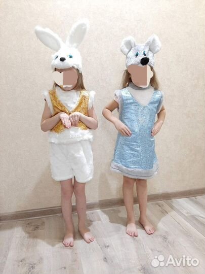 Плюшевые костюмы детские