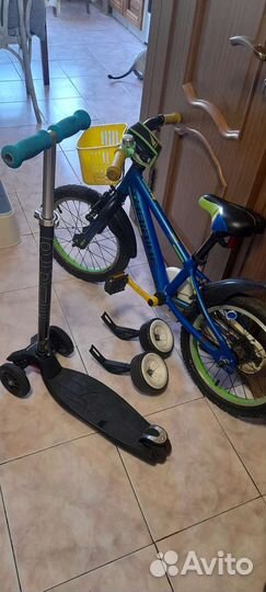 Детский Велосипед Haibike Greedy и Самокат Детский