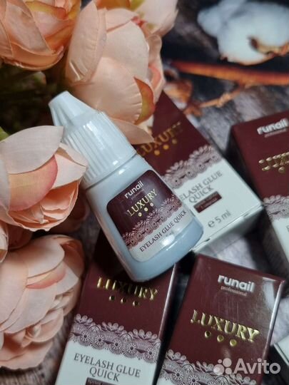 Клей для ресниц, мгновенный luxury, 5 мл