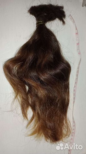 Волосы натуральные хвост