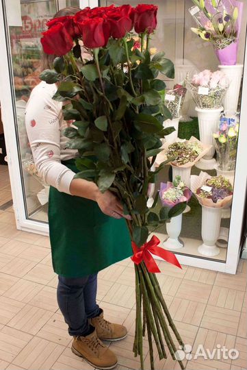 Высокие розы Букеты с доставкой