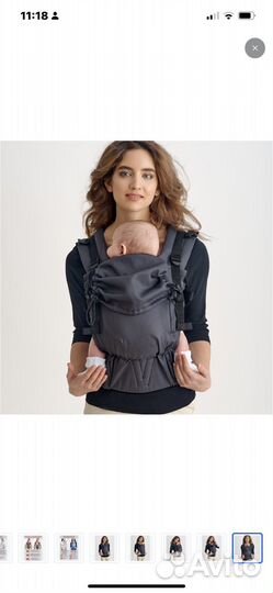 Эрго рюкзак 0+(эргорюкзак) слинг не кингуру