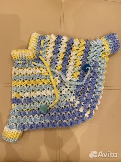 Панчо ручная работа