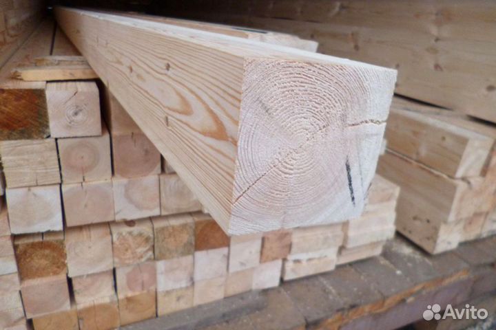 Брус сухой обрезной 120 * 120 * 3000 мм