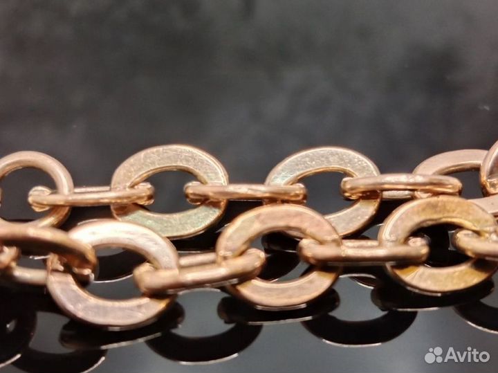 Золотой браслет 375 пробы массой 18 грамм (20 см)