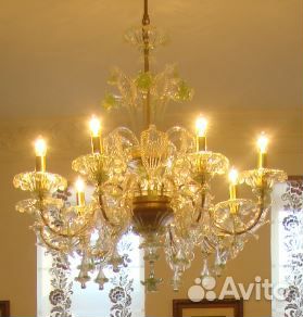 Люстры, бра из Италии