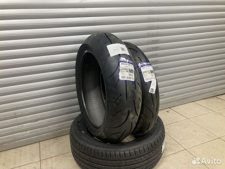 Мотошины 23г Metzeler Sportec M9 RR 120/70+ 200 55