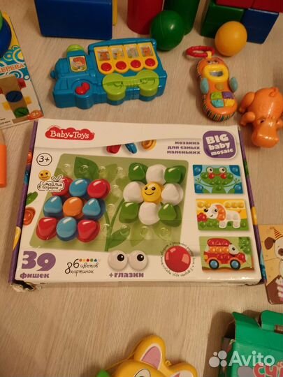 Развивающие игрушки пакетом