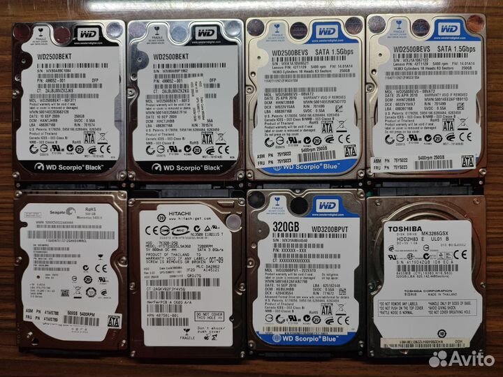 Жесткий диск, HDD