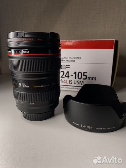 Объектив canon EF 24-105mm f/4L IS USM