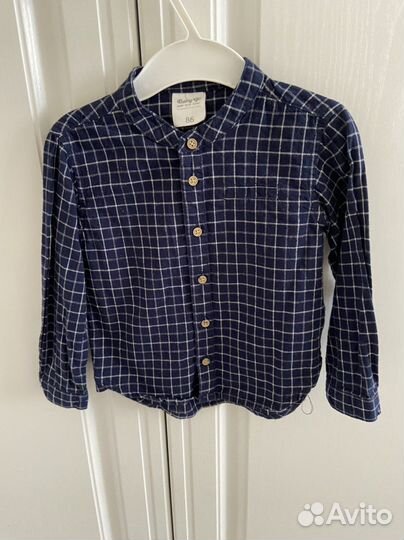 Рубашка + жилет на мальчика 86