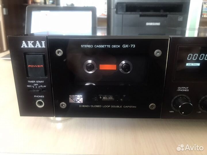 Дека кассетная Akai GX-73