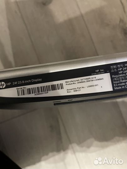 Монитор hp 24f 75hz