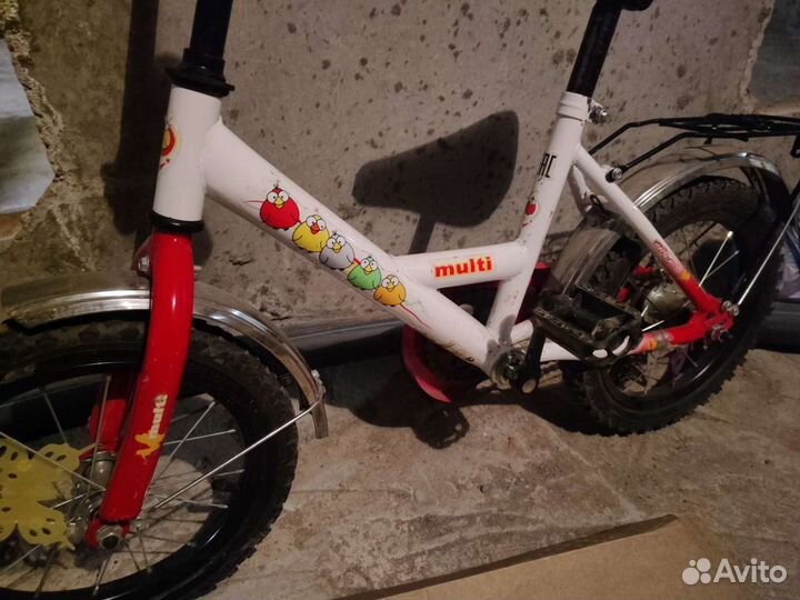Велосипед детский 4х колесный