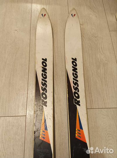 Горные лыжи Rossignol и ботинки 41-42р