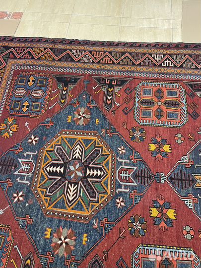 Ковер шерстяной ручной работы Сумах