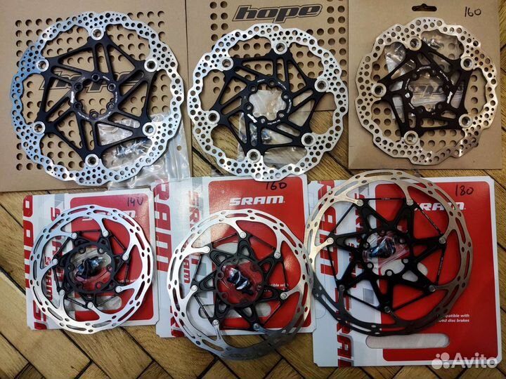 Роторы Sram, Avid, Hope, Magura, SwissStop, Jagwir